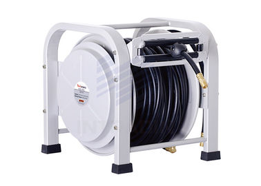 Spring Driven Hose Reel For Air And Water Tansfer , Heavy Duty Garden 1/4&quot; Hose Reel